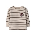 NAME IT Baby Lannar langærmet sweatshirt - Peyote