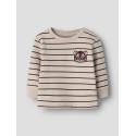 NAME IT Baby Lannar langærmet sweatshirt - Peyote