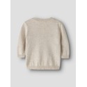 NAME IT BABY Ligan langærmet strik - Peyote Melange