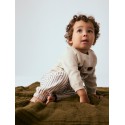 NAME IT BABY Ligan langærmet strik - Peyote Melange