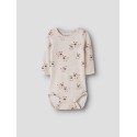 NAME IT Baby Lois langærmet bodystocking - Peyote Melange