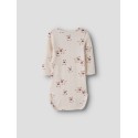 NAME IT Baby Lois langærmet bodystocking - Peyote Melange