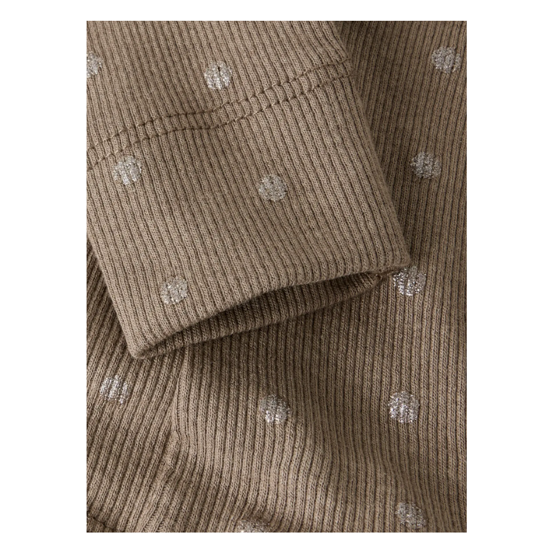 NAME IT Baby Lona x-slim leggings - Taupe Gray