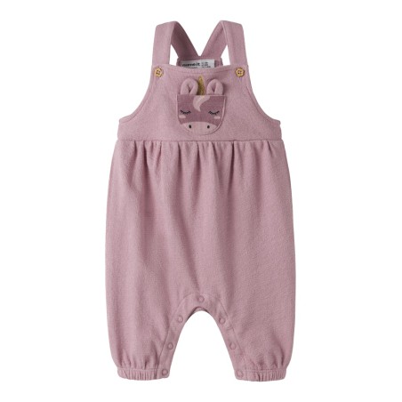 NAME IT Baby Leah sweat overalls - Lilas