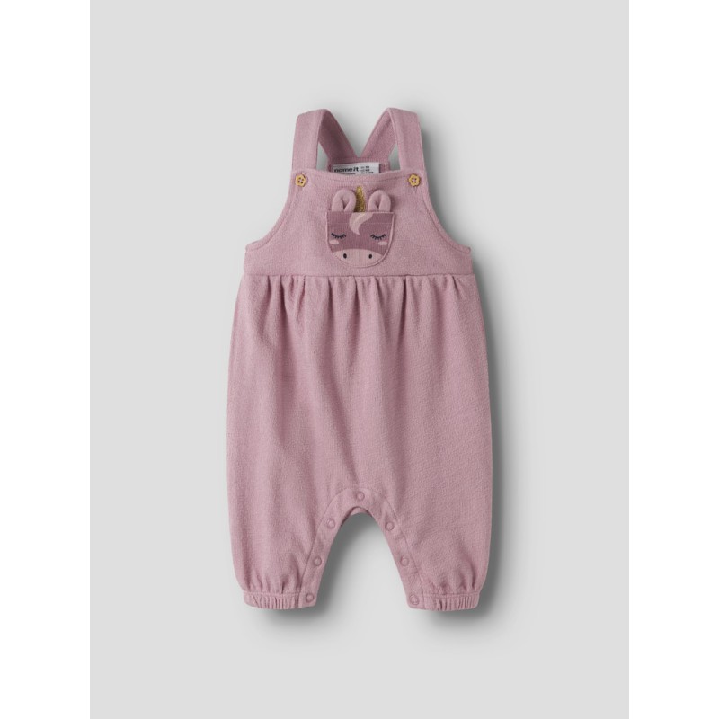NAME IT Baby Leah sweat overalls - Lilas