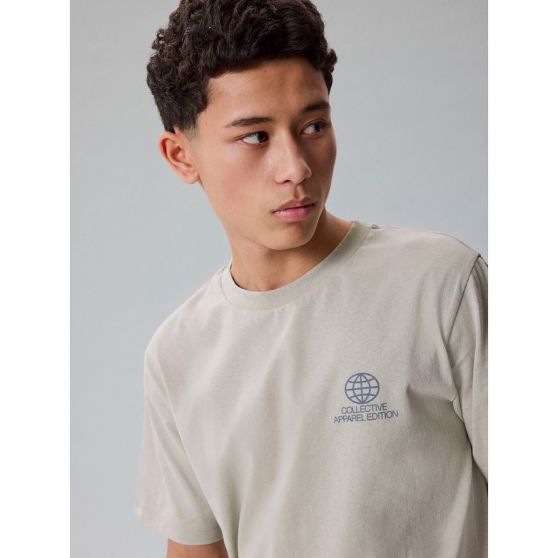 LMTD Hamo kortærmet t-shirt - Abbey Stone