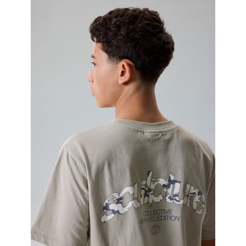 LMTD Hamo kortærmet t-shirt - Abbey Stone