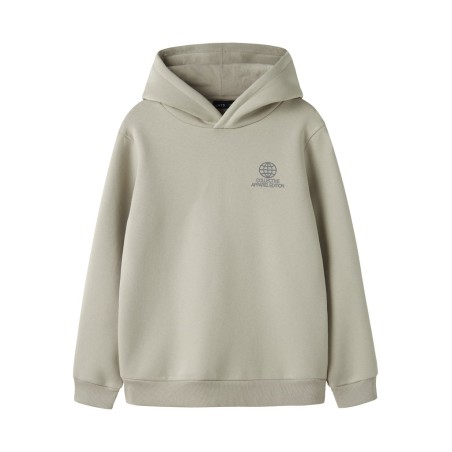 LMTD Hamo langærmet loose sweat hoodie - Abbey Stone