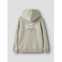 LMTD Hamo langærmet loose sweat hoodie - Abbey Stone