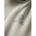 LMTD Hamo langærmet loose sweat hoodie - Abbey Stone