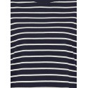 ONLY Happy langærmet stribet t-shirt - Night Sky CLOUD DANCER
