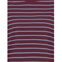 ONLY Happy langærmet stribet t-shirt - Fig DUSTY BLUE