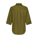 JDY Dolly 3/4 v-hals top - Dark Olive