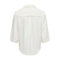 JDY Dolly 3/4 v-hals top - Hvid