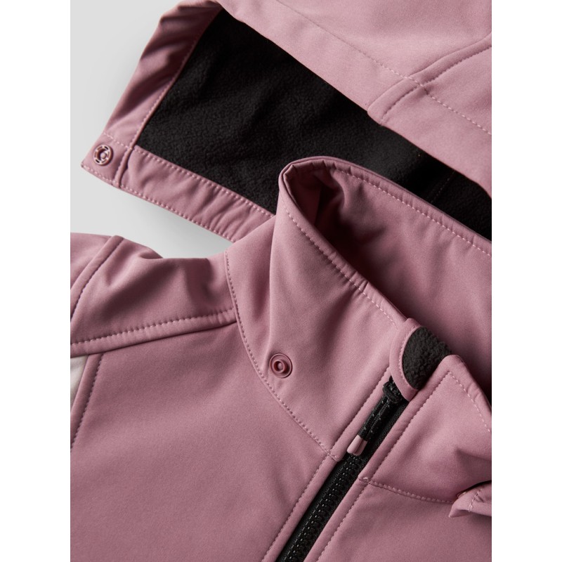 NAME IT Kids Alfa softshell jakke - Wistful Mauve