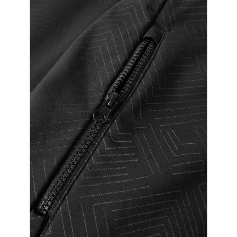 NAME IT Kids Alfa softshell jakke - Sort