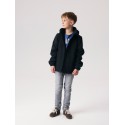 NAME IT Kids Alfa softshell jakke - Sort