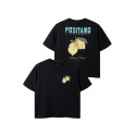 NAME IT Kids Lion kortærmet t-shirt - Black Beauty