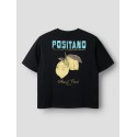 NAME IT Kids Lion kortærmet t-shirt - Black Beauty