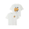 NAME IT Kids Lion kortærmet t-shirt - Cloud Dancer
