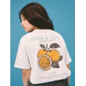 NAME IT Kids Lion kortærmet t-shirt - Cloud Dancer
