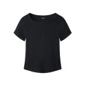 NAME IT Kids Lena kortærmet slim top - Black Beauty