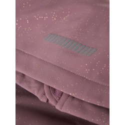 NAME IT Mini Alfa softshell flæse jakke - Wistful Mauve