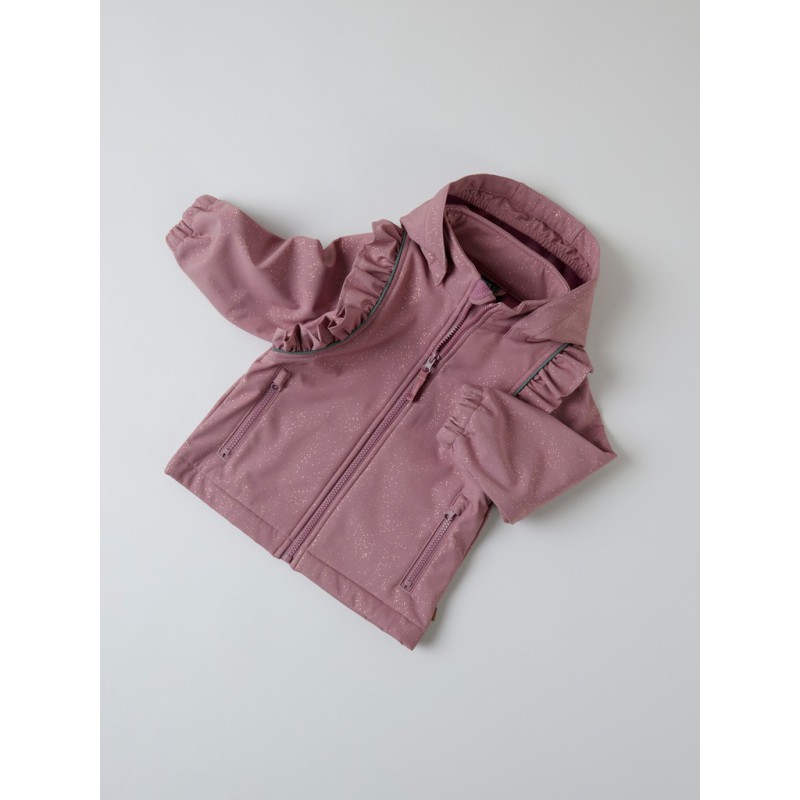 NAME IT Mini Alfa softshell flæse jakke - Wistful Mauve