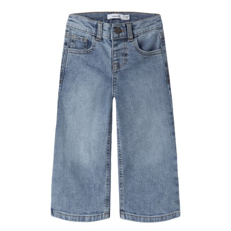 NAME IT Mini Rose Brede Jeans - Medium Blue Denim