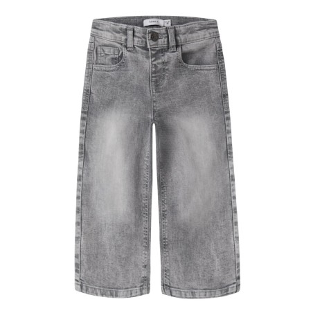 NAME IT Mini Rose Brede Jeans - Medium Grey Denim