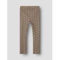 NAME IT Mini Lona x-slim leggings - Taupe Gray