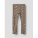 NAME IT Mini Lona x-slim leggings - Taupe Gray
