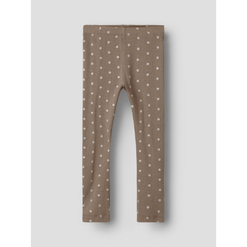 NAME IT Mini Lona x-slim leggings - Taupe Gray