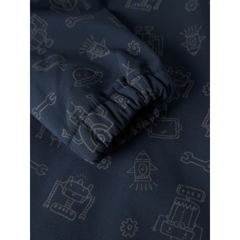 NAME IT Mini Alfa softshell jakke - Dark Sapphire ROBOT