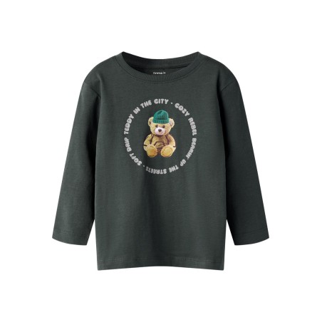 NAME IT Mini Voto langærmet bluse - Urban Chic TEDDY