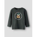 NAME IT Mini Voto langærmet bluse - Urban Chic TEDDY