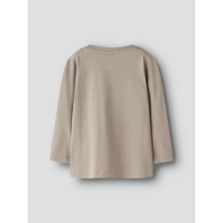 NAME IT Mini Voto langærmet bluse - Vintage Khaki DINO MOTORCYCLE