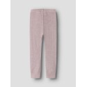 NAME IT MINI Wax uld rib leggings - Violet Ice