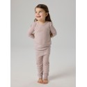 NAME IT MINI Wax uld rib leggings - Violet Ice