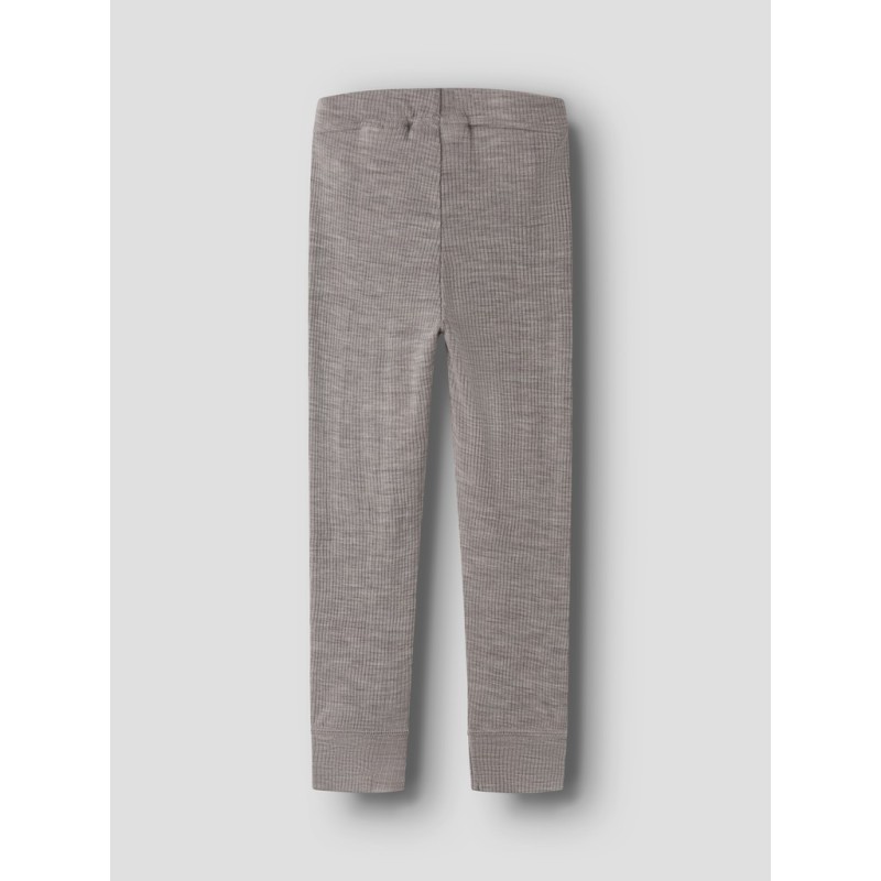 NAME IT MINI Wax uld rib leggings - Satellite