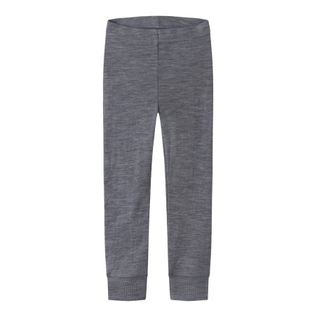 NAME IT MINI Wax uld rib leggings - Folkstone Gray