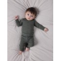 NAME IT Baby Wax Uld Leggings - Mulled Basil
