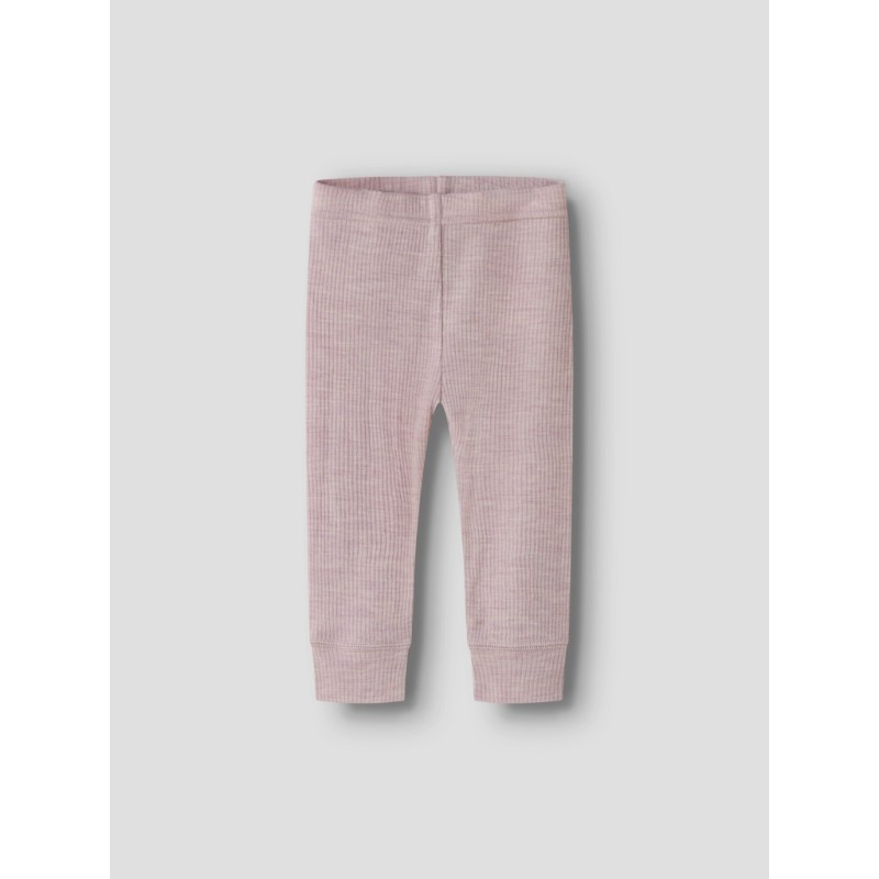 NAME IT Baby Wax Uld Leggings - Violet Ice