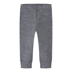 NAME IT Baby Wax Uld Leggings - Folkstone Gray