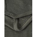 NAME IT BABY Wax langærmet uld bodystocking - Mulled Basil