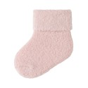 NAME IT Baby Terry fluffy strømper - Lotus