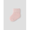 NAME IT Baby Terry fluffy strømper - Lotus