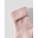 NAME IT Baby Terry fluffy strømper - Lotus