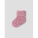 NAME IT Baby Terry fluffy strømper - Lilas