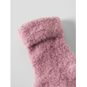 NAME IT Baby Terry fluffy strømper - Lilas